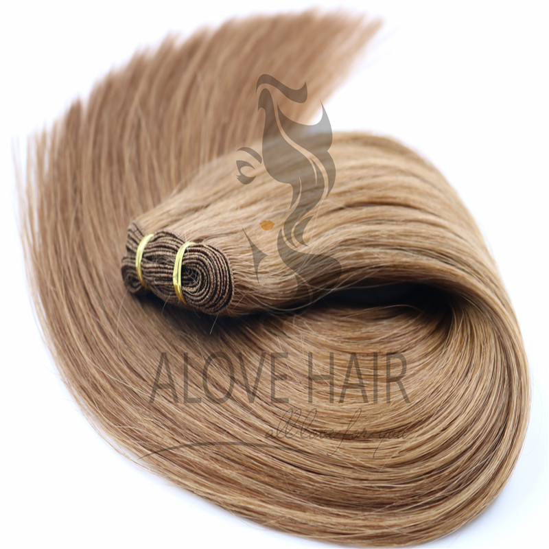 No silicone hand tied hair extensions Winnipeg - Alove Hair