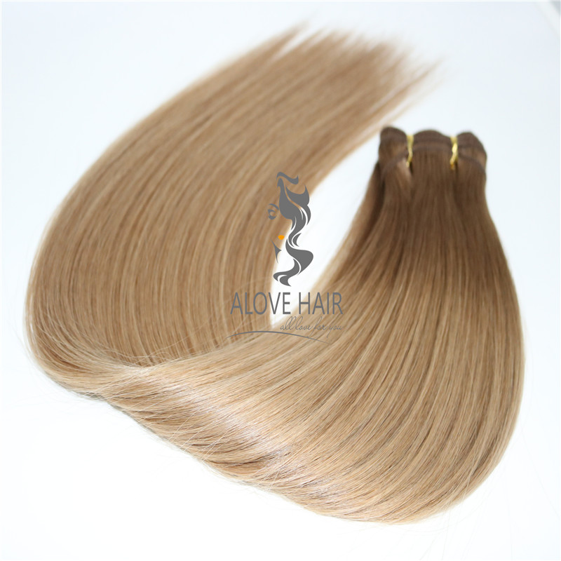 China machine weft hair extensions manufacturer