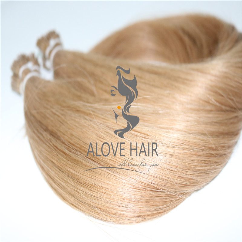 Wholesale micro link i tip hair extensions 