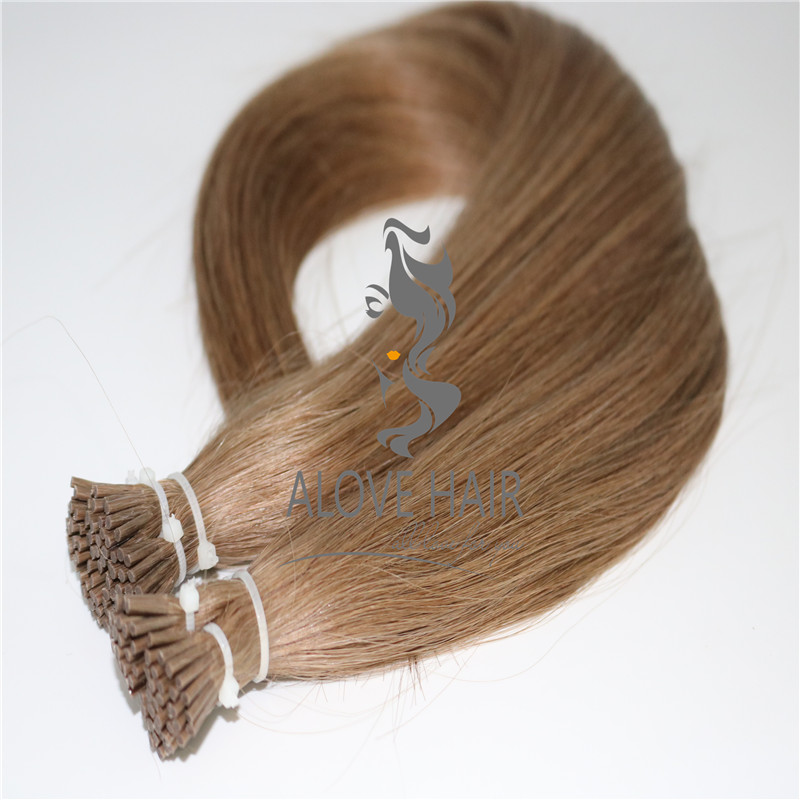 Wholesale micro link i tip hair extensions 