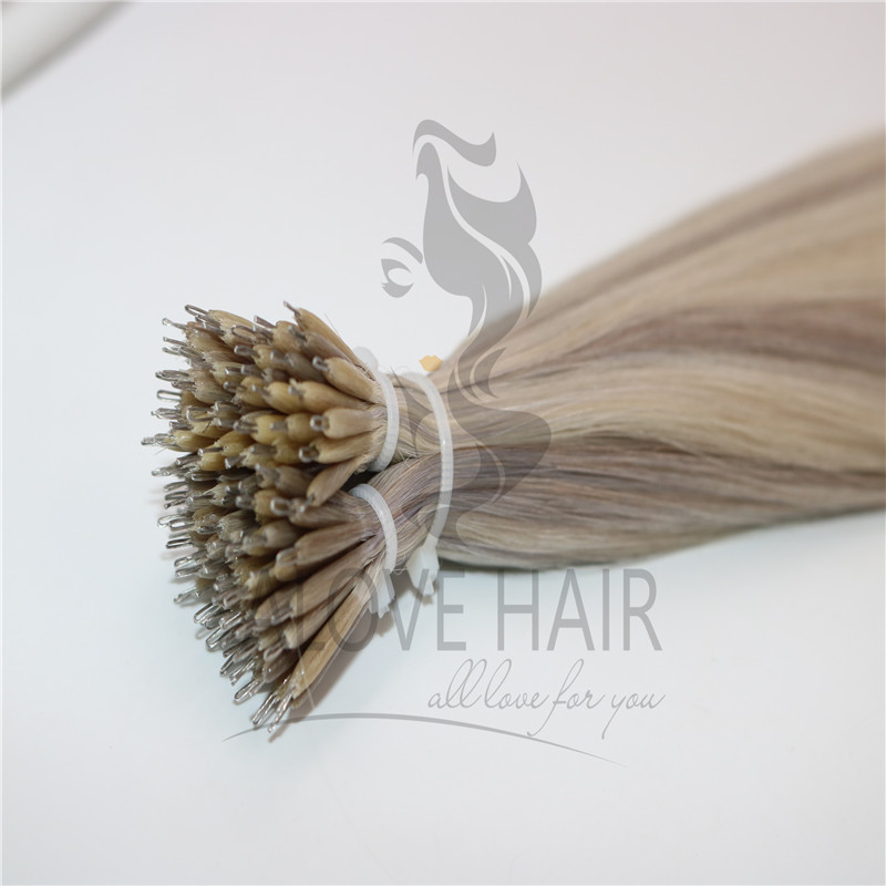 Nano ring bead hair extensions Canada