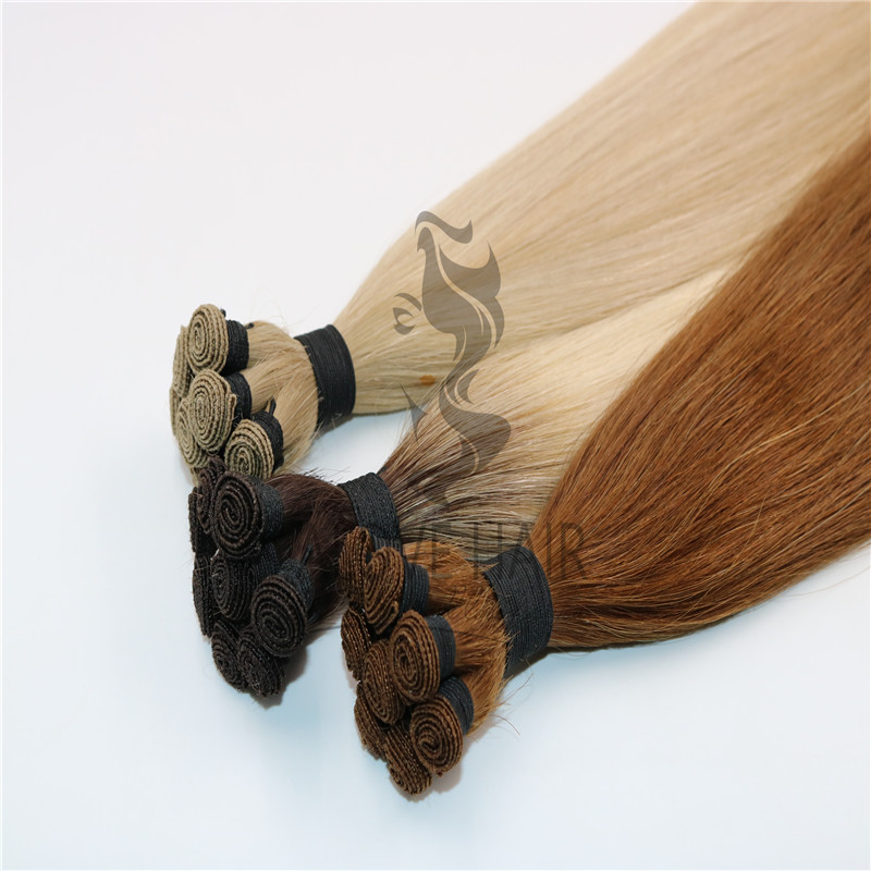 New arrival virgin hair hand tied extensions 2021