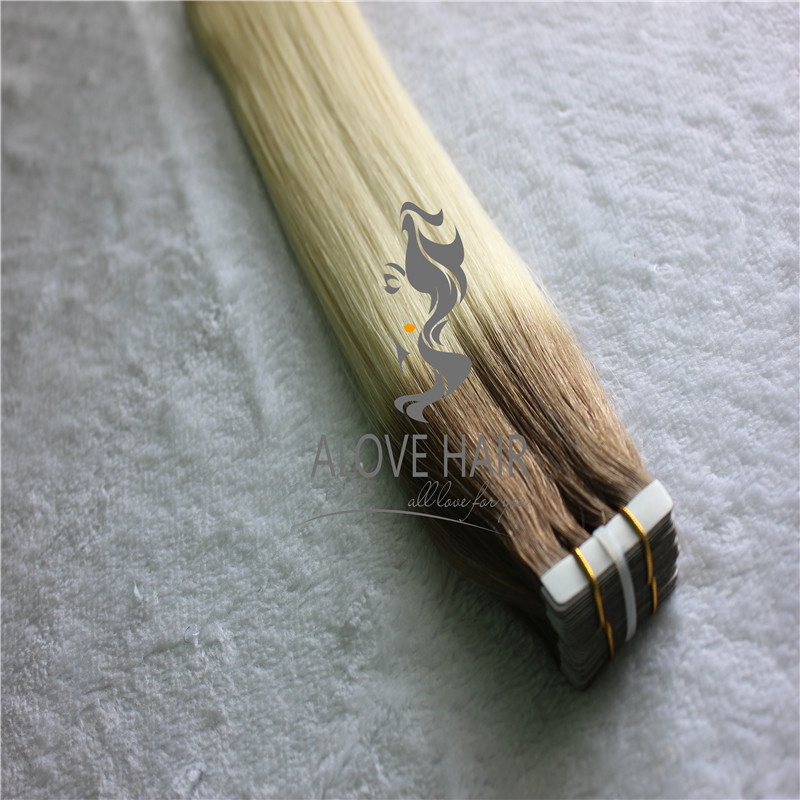 China professional ombre tape in hair extensions manufacturer