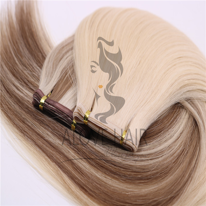 Unprocessed seamless weft hair extensions vendor Nevada