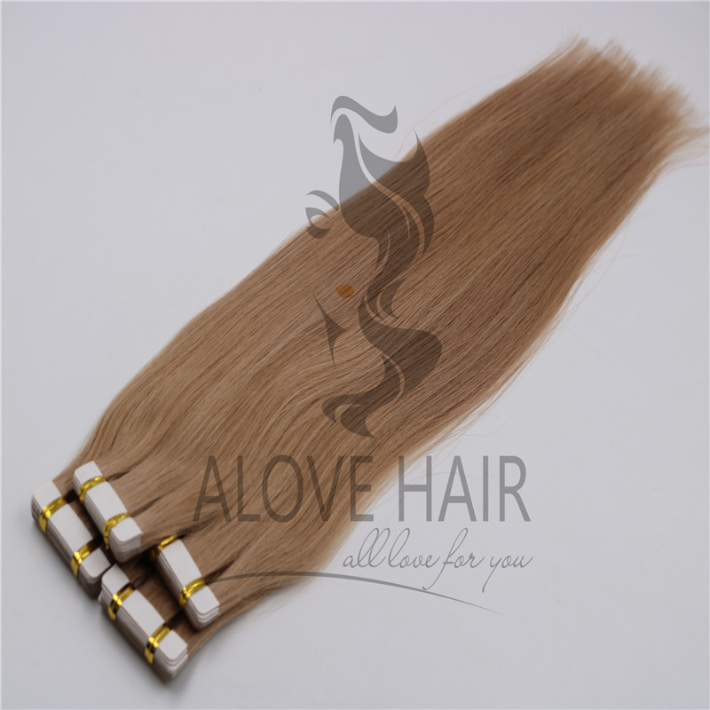 Best full cuticle tape in hair extensions for thin hair 