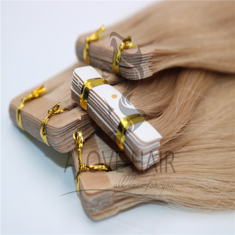 Cuticle intact remy tape in hair extensions melbourne Australia