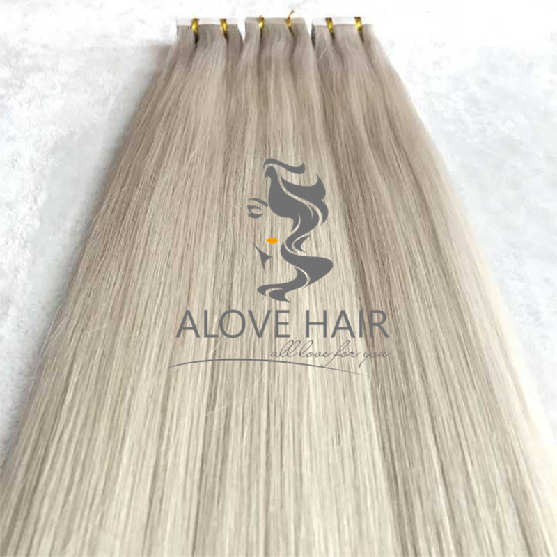 100 human hair tape in extensions wholesaler in China