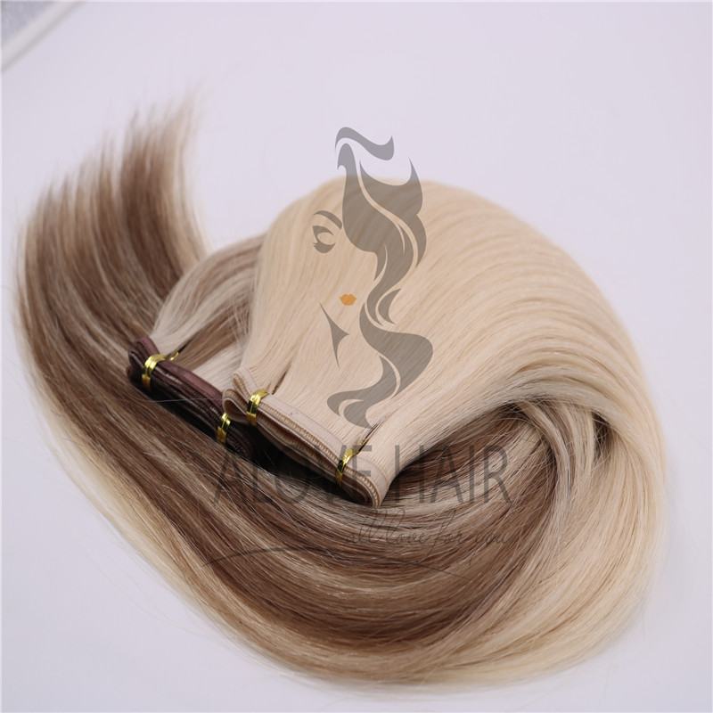 Unprocessed seamless weft hair extensions vendor Nevada