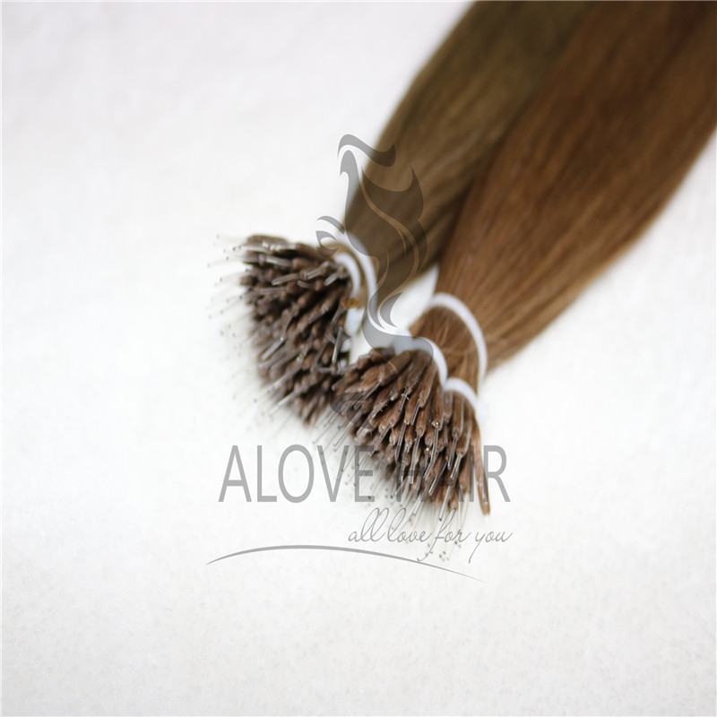 Best quality plastic tip nano ring hair extensions vendor in China 