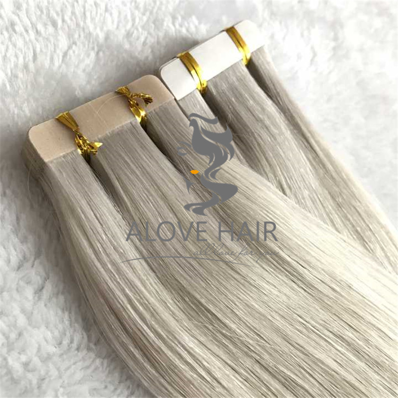 Best cuticle intact tape in hair extensions for thin hair 