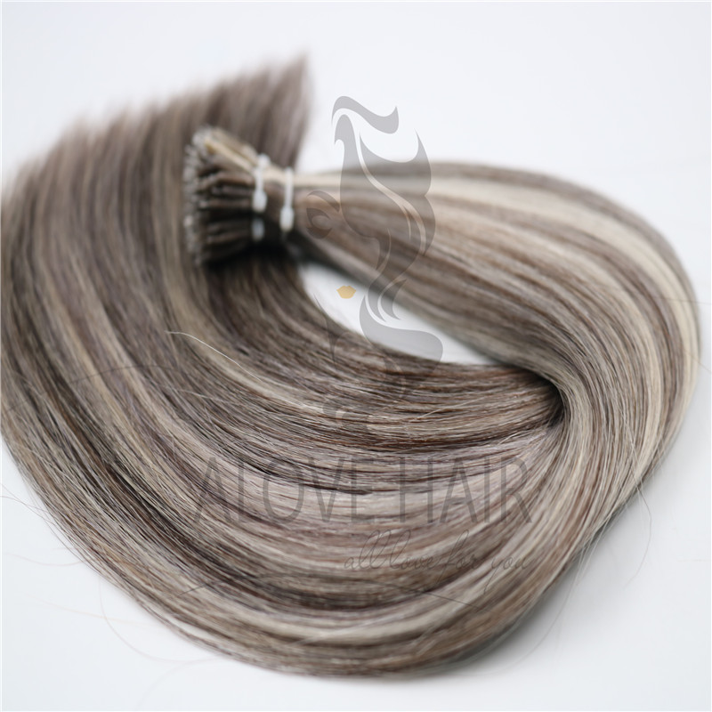 Best double drawn nano ring hair extensions 