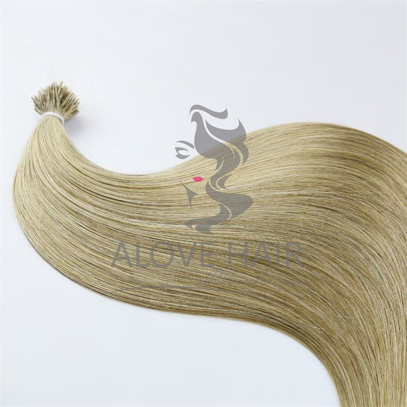 Double drawn plastic nano coating hair extensions