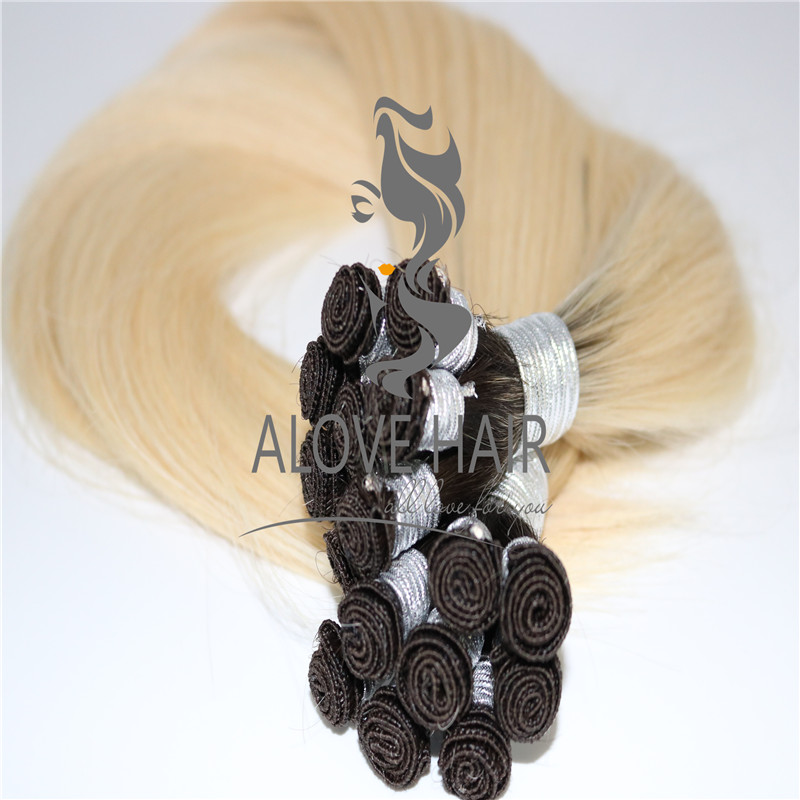 Best cuticle intact hair for hand tied weft hair extensions
