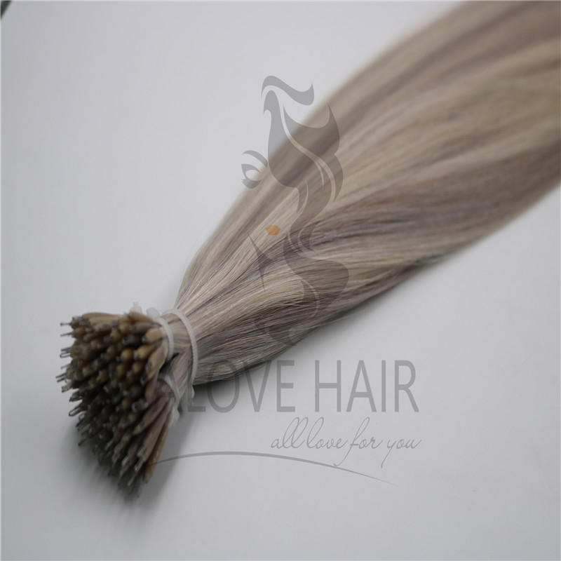 Nano ring bead hair extensions Canada