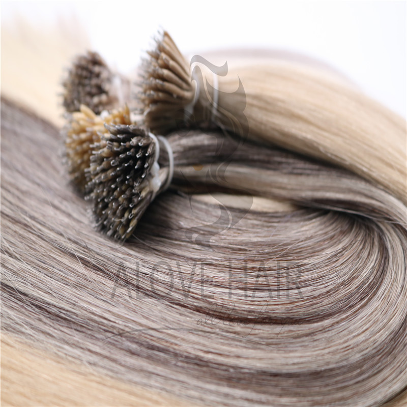 Wholesale different color nano ring hair extensions 