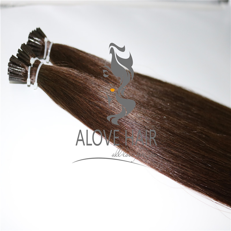 Wholesale i tip fusion hair extensions 